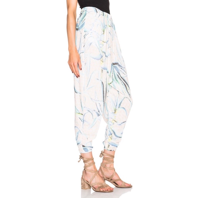 Mara Hoffman Botanical Print Harem Pants